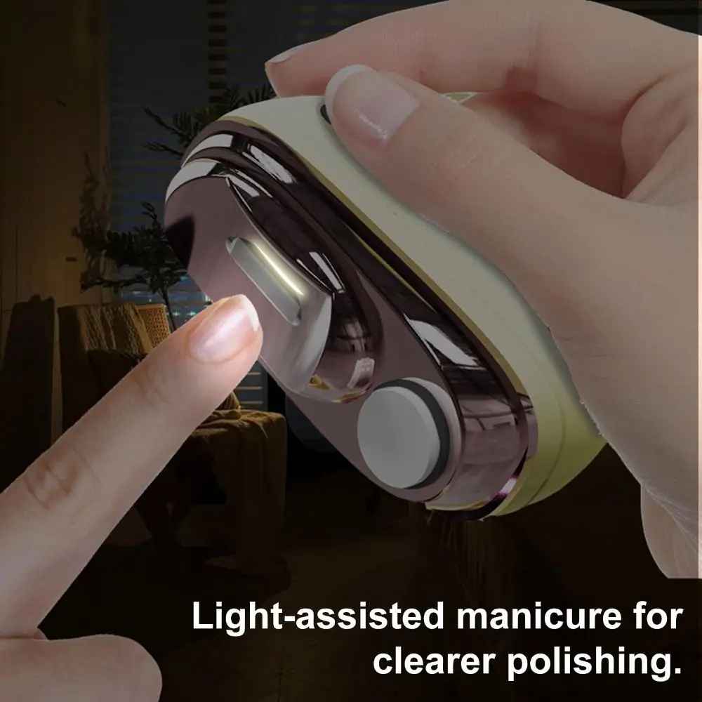 NivoraLuxe SmartTrim™ – Electric Nail Clipper & Polisher