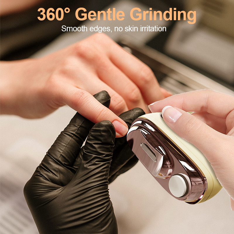 360 degree gentle grinding feature